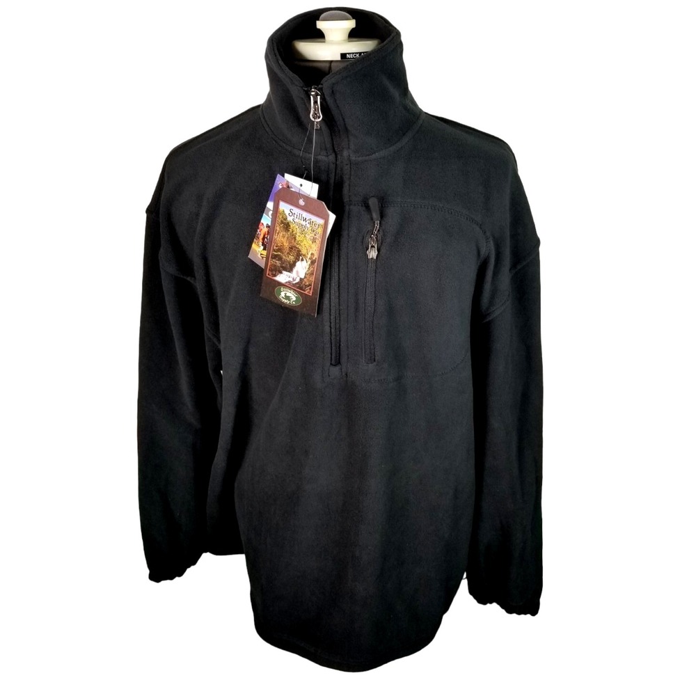Stillwater Black Pullover New with tags Men's Size XXL, PIT TO PIT 27 IN